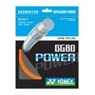 Badminton - Naciąg Do Badmintona Yonex Bg 80 Power Pomarańczowy 10 M - miniaturka - grafika 1
