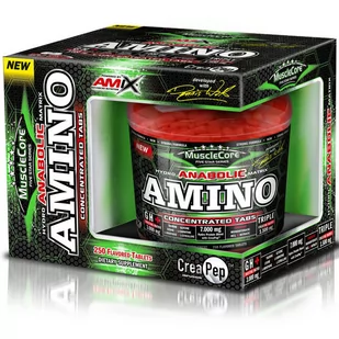 AMIX Anabolic Amino 250tabs - Aminokwasy - miniaturka - grafika 1