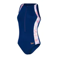 Stroje kąpielowe - Strój kąpielowy damski Speedo Panel Hydrasuit - miniaturka - grafika 1