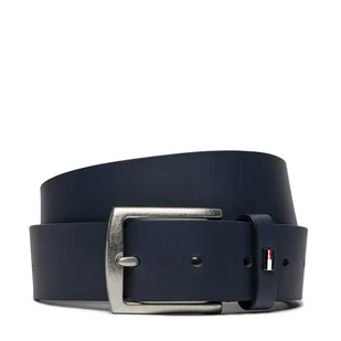 Pasek Męski Tommy Hilfiger Denton 3.5 Ext AM0AM12054 Granatowy - Paski - miniaturka - grafika 1