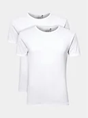 Koszulki męskie - G-Star Raw Komplet 2 t-shirtów D07205-124-110 Biały Slim Fit - miniaturka - grafika 1