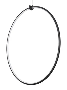 Luces Exclusivas Wisząca LAMPA pierścień CHINU LE41603 Luces Exclusivas okrąga OPRAWA zwis LED 28W 3000K metalowy czarny - Lampy sufitowe - miniaturka - grafika 2