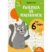 Książki edukacyjne - Ćwiczenia na koncentrację dla 6-latków - miniaturka - grafika 1