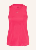 Koszulki i topy damskie - Nike Tank Top One Classic pink - miniaturka - grafika 1