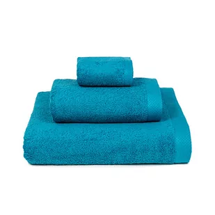 Wysokiej jakości ręcznik frotte 550 gramów, M/Luxus 100x150cm Niebieski - Ręczniki - miniaturka - grafika 1