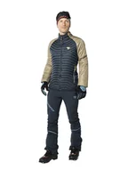 Kurtki narciarskie - DYNAFIT Kurtka narciarska "Speed Insulation" w kolorze beżowo-granatowym - miniaturka - grafika 1