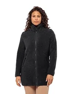 Płaszcze damskie - Jack Wolfskin Damski płaszcz polarowy High Curl - miniaturka - grafika 1