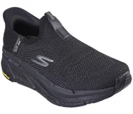 Półbuty męskie - SKECHERS CZARNE MĘSKIE BUTY SPORTOWE Slip-ins 44 - miniaturka - grafika 1