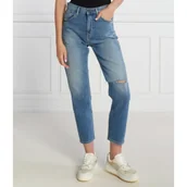 Spodnie damskie - Tommy Jeans Jeansy IZZIE | Straight fit | high rise - miniaturka - grafika 1