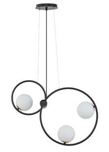 Dekoracyjna lampa wisząca z białymi kloszami SIG 33474 z serii AQUA - Lampy sufitowe - miniaturka - grafika 1