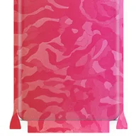 Akcesoria do tabletów i e-booków - Folia naklejka skórka strukturalna na TYŁ+BOKI do Apple iPad 10.2 -  Moro | Camo Różowy - apgo SKINS - miniaturka - grafika 1