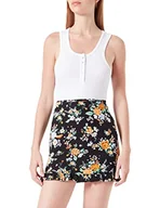 Koszulki i topy damskie - Replay Damska koszulka na ramiączkach/Cami Shirt, 001 Optical White, S - miniaturka - grafika 1