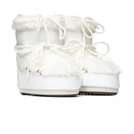 Śniegowce damskie - Śniegowce MOON BOOT ICON LOW FAUX FUR 80D1409390-A002 42-44 - miniaturka - grafika 1