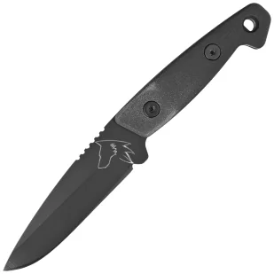 Nóż Turq Gear Wolf Drop Point Black G10 Full Cubic, HW Black, Cerakote Graphite Black Sleipner - Noże - miniaturka - grafika 1