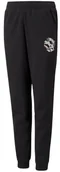 Spodnie damskie - Spodnie Dla Dzieci Puma Alpha Sweatpants Fl Czarne 589235 01-128Cm - miniaturka - grafika 1