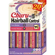 INABA CAT CHURU HAIRBALL VARIETY przysmak dla kota 20x14g (280g)
