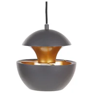 Lampy sufitowe - Beliani Lampa wisząca Lampa wisząca metalowa czarna BOJANA - miniaturka - grafika 1