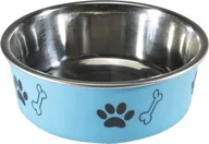 Miski dla psów - Barry King Miska antypoślizgowa z nadrukiem, niebieska, S 0,3 l - miniaturka - grafika 1