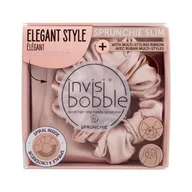 Ozdoby do włosów - Invisibobble Sprunchie Slim + Multi-Styling Ribbon gumka do włosów 1 szt dla kobiet Ballerina Bow - miniaturka - grafika 1