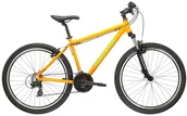 Rowery - Rower górski męski KROSS HEXAGON 1.0 26" S (17") POMARAŃCZOWY ZIELONY - miniaturka - grafika 1