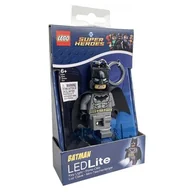 Breloczki dla dzieci - Brelok LEGO Super Heroes Grey Batman KE92H z latarką - miniaturka - grafika 1