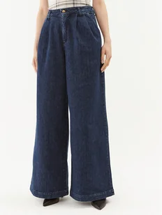 Rinascimento Jeansy CFC0115466003 Granatowy Relaxed Fit - Spodnie damskie - miniaturka - grafika 1