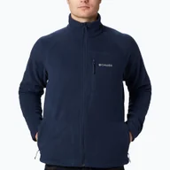 Odzież trekkingowa damska - Bluza polarowa męska Columbia Fast Trek II granatowa 1420421 - miniaturka - grafika 1
