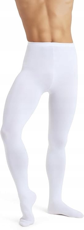 CAPEZIO BIAŁE DŁUGIE KALESONY MĘSKIE ELASTYCZNE XXL 7BA