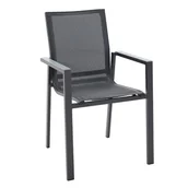 Fotele i krzesła ogrodowe - Naterial Fotel  ogrodowy Odyssea Gamma antracytowy aluminiowy - miniaturka - grafika 1