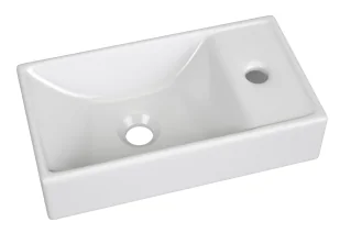 Elior Ceramiczna umywalka prostokątna C8-H90 - Umywalki - miniaturka - grafika 1