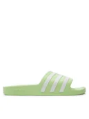 Klapki i japonki damskie - adidas Klapki adilette Aqua Slides IF6046 Zielony - miniaturka - grafika 1
