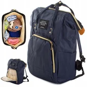 Torby i organizery dla mam - Plecak Torba Do Wózka Organizer Dla Mamy Taty 3W1 - miniaturka - grafika 1