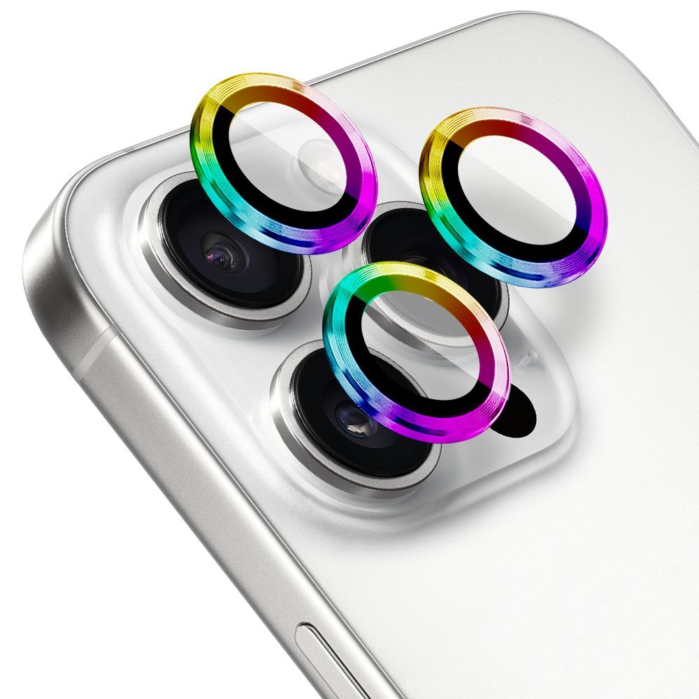 Osłona aparatu, szkło 9H do iPhone 16 Pro Max, 1 zestaw, kameleon