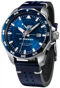 Zegarek Zegarek Vostok Europe NH34-225A712 Rocket N-1 Automatic GMT - Zegarki męskie - miniaturka - grafika 1