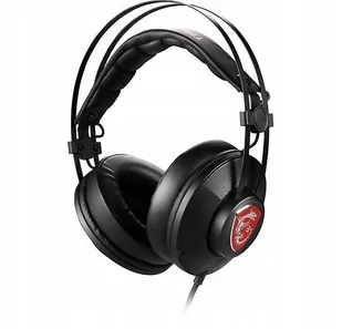 MSI H991 GAMING HEADSET czarne - Słuchawki - miniaturka - grafika 1