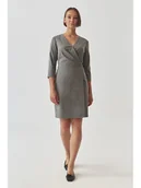 Sukienki - TATUUM Sukienka w kolorze szarym - miniaturka - grafika 1