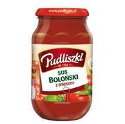 Sosy w słoikach - Pudliszki SOS BOLOŃSKI Z MIĘSEM 450G zakupy dla domu i biura 70486618 - miniaturka - grafika 1