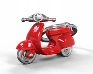 Akcesoria motoryzacyjne - Brelok breloczek vespa skuter czerwony dla fana miłośnika skuterów - miniaturka - grafika 1
