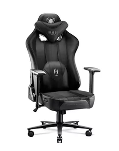 Fotel gamingowy Diablo X-Player 2.0 Normal: Czarno-czarny - Fotele gamingowe - miniaturka - grafika 1