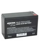 Baterie do zasilaczy awaryjnych UPS - Avacom AVACOM baterie 12V 7,2Ah F2 PBAV-12V007,2-F2A - miniaturka - grafika 1