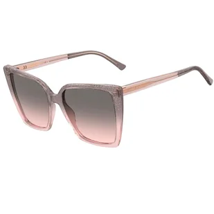 Damskie Okulary przeciwsłoneczne JIMMY CHOO WOMEN LESSIE-S-KON (Szkło/Zausznik/Mostek) 56/18/145 mm) - Okulary przeciwsłoneczne - miniaturka - grafika 1
