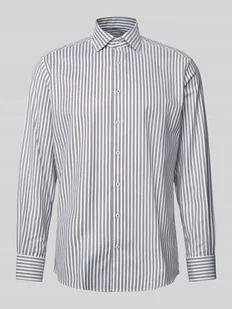 Koszula biznesowa o kroju modern fit z listwą guzikową - Koszule męskie Koszula biznesowa o kroju modern fit z listwą guzikową - Koszule męskie - miniaturka - grafika 1