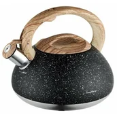 Czajniki na gaz - Klausberg Czajnik Klausberg KB-7282 z gwizkiem 2,7L Granit Wood KB-7282 - miniaturka - grafika 1