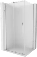 Kabiny prysznicowe - Mexen Velar kabina prysznicowa rozsuwana 110x90 cm, szron, chrom - 871-110-090-31-01 - miniaturka - grafika 1