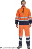 Odzież robocza - CERVA SEVILLA HV - bluza polarowa - pomarańczowy/granatowy S - miniaturka - grafika 1