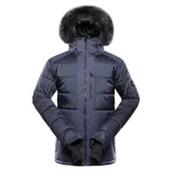 Kurtki narciarskie - Kurtka męska narciarska 10.000 Alpine Pro Naddr k.granatowy r.XXL - miniaturka - grafika 1