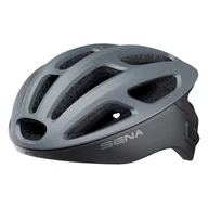 Akcesoria motocyklowe - Sena R1 inteligentny kask rowerowy (matowy szary, rozmiar M) - miniaturka - grafika 1