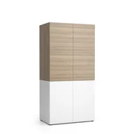 Szafki kuchenne - PLAN Szafka kuchenna NIKA 1000 x 600 x 2000 mm, dąb naturalny 6101207 - miniaturka - grafika 1