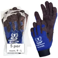 Rękawice robocze - Rękawice PREMIUM 3Kamido rozmiar 9 ( 5 par), montażowe, skórzane - miniaturka - grafika 1