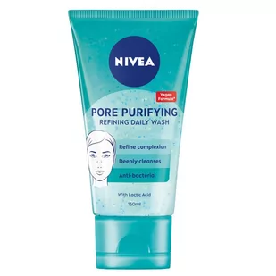 Nivea Pore Purifying żel do mycia twarzy przeciw niedoskonałościom 150ml - Żele do mycia twarzy - miniaturka - grafika 1